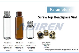 screw headspace vial